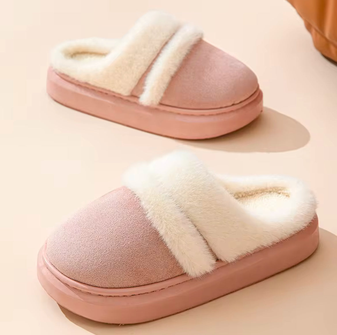 Women’s Fluffy Slippers, Indoor