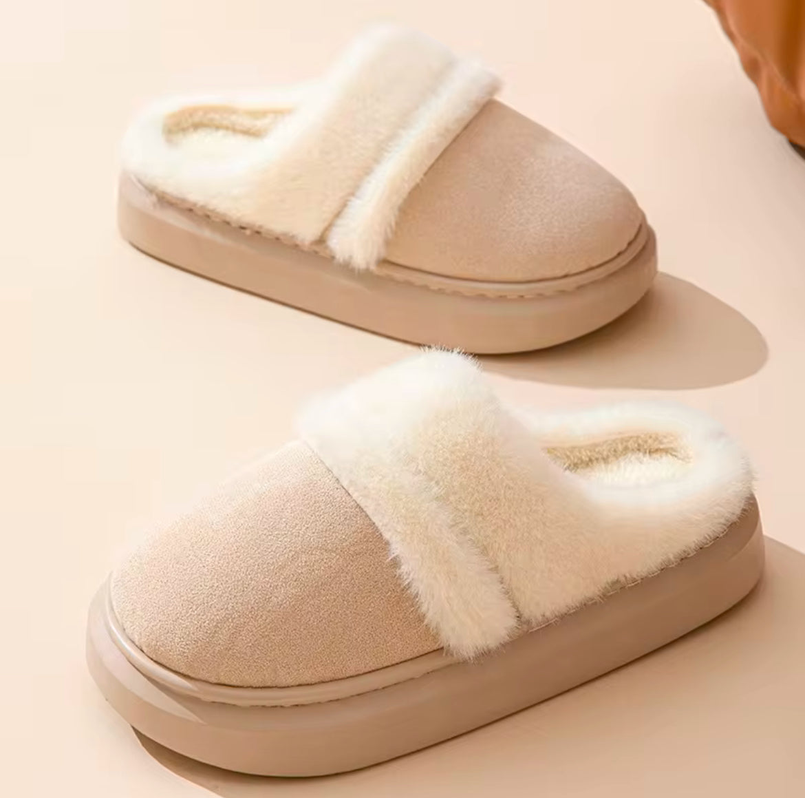 Women’s Fluffy Slippers, Indoor