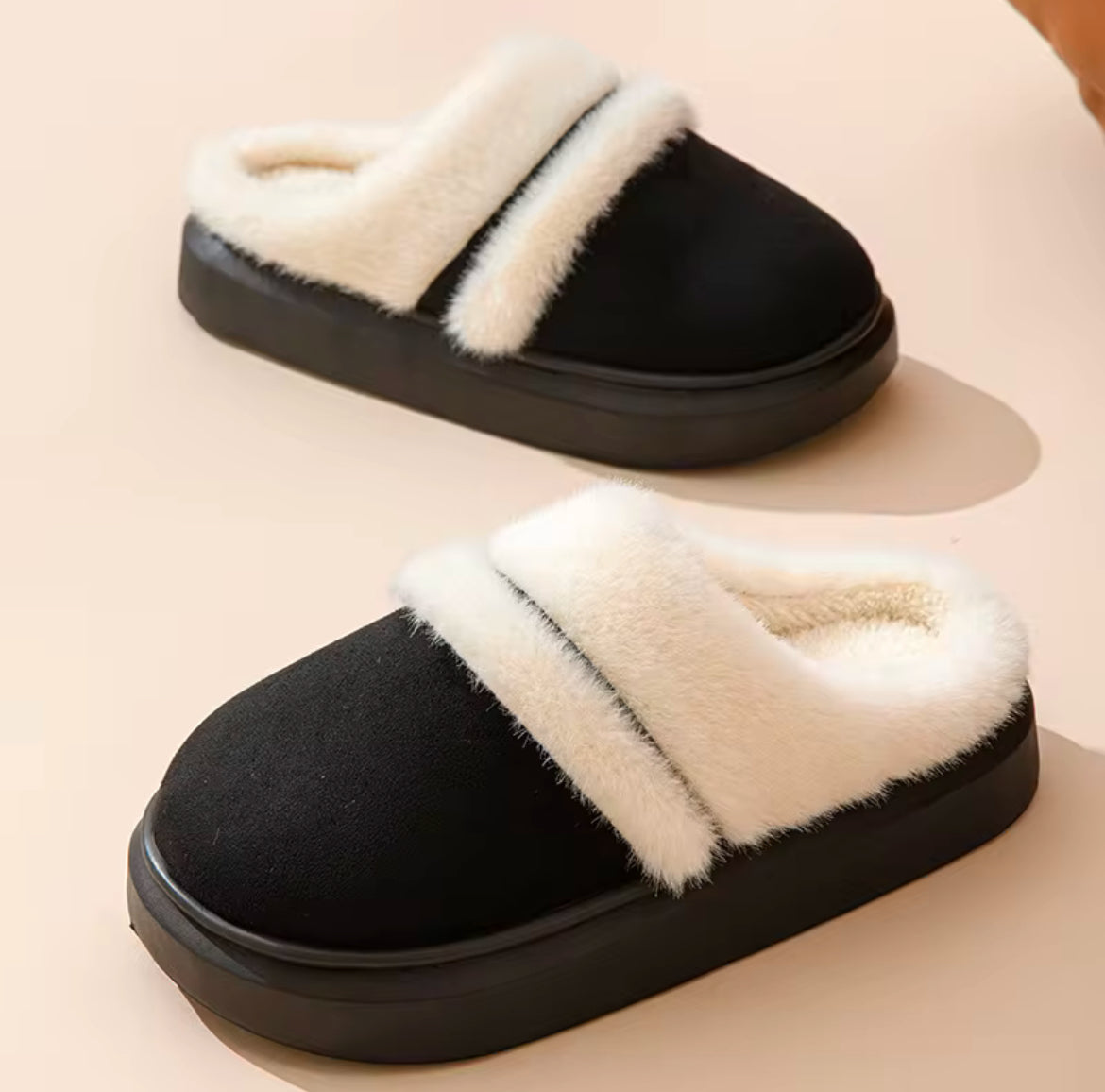 Women’s Fluffy Slippers, Indoor