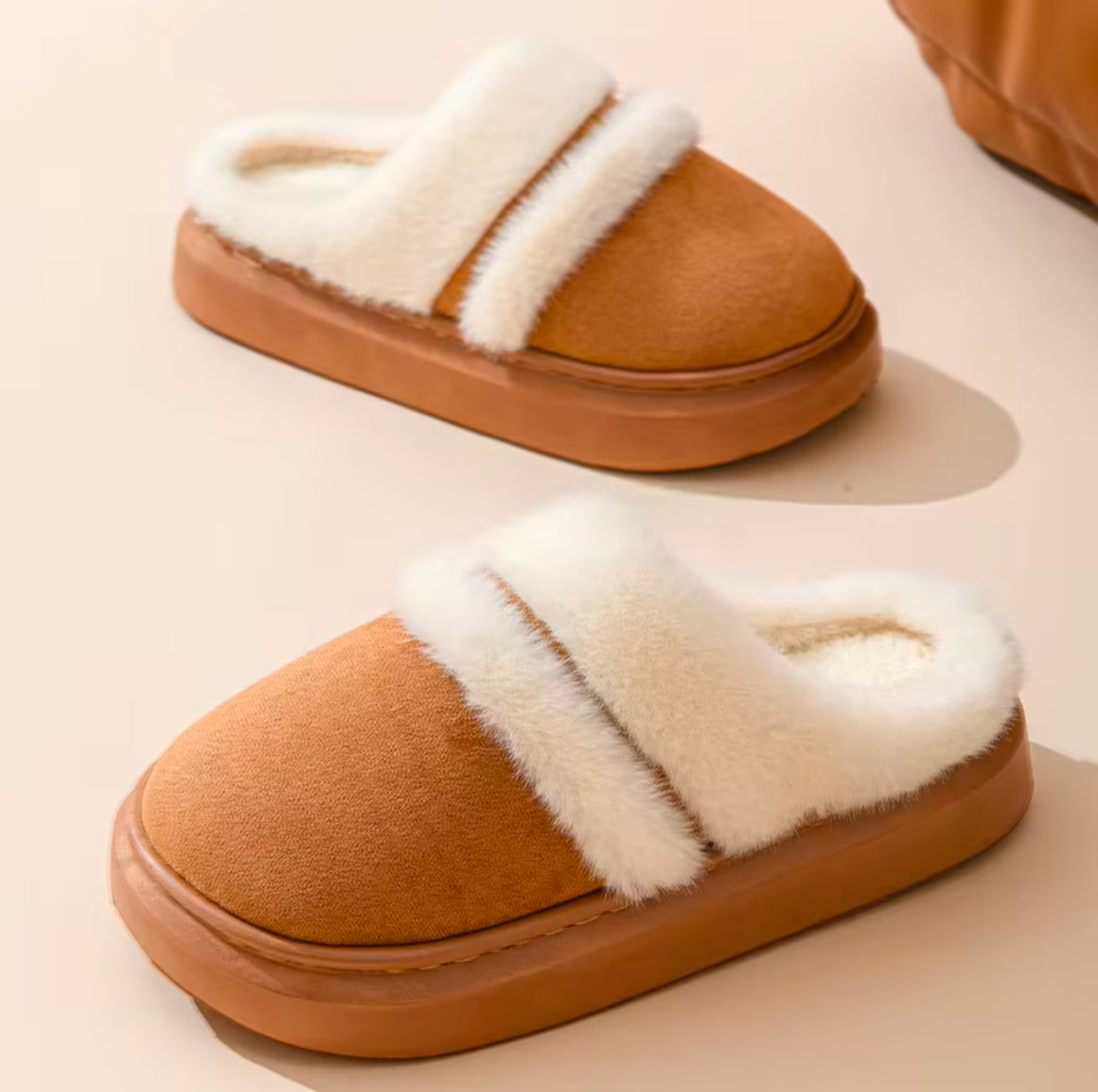 Women’s Fluffy Slippers, Indoor